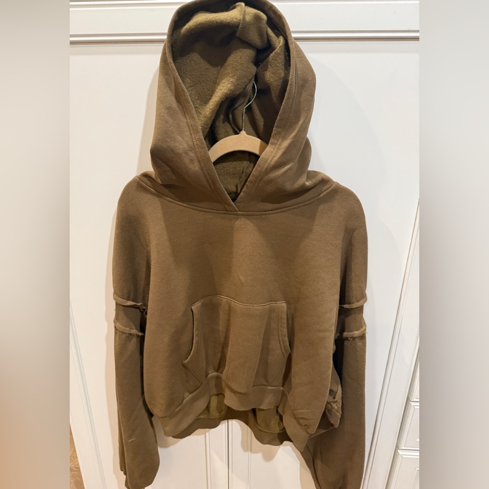 BDG  Charlee cropped hooded sweatshirt L